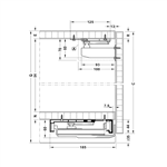 Phụ Kiện Cửa Trượt Bằng Mặt Hafele 406.11.205