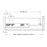 Ray Âm Giảm Chấn Hafele 433.32.501