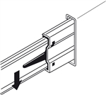 Ray Bi Giảm Chấn 500mm Hafele 494.02.075