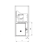 Rổ Đựng Chén Đĩa Di Động Hafele 504.76.204