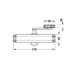 Dây Nối Dài Cho Đèn Led 24V 2000mm Hafele 833.77.714