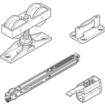 Bộ Các Thành Phần Cho Cửa Hafele 940.80.001