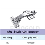 Bản lề nối cánh góc 90° Eurogold HE