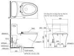 Bàn Cầu Một Khối ToTo MS887RT8#XW