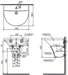 Chậu Rửa Chân Lửng ToTo LHT947CS