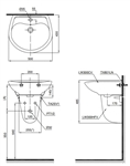 Chậu Rửa Chân Lửng ToTo LHT300CR/LHT300CM/LHT300CRM