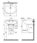 Chậu Rửa Chân Lửng ToTo LHT236CS#W