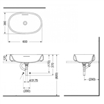 Chậu Rửa Đặt Bàn ToTo PJS05WE#GW