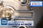 Bếp gas âm 2 vùng nấu Malloca AS 9602B/ Màu đen