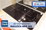 Bếp hồng ngoại 2 vùng nấu Malloca MDR 302 / Nhậ khẩu Tây Ban Nha, kiểu Domino, kính Schott Ceran