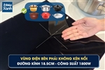 Bếp hồng ngoại 2 vùng nấu Malloca MR 732 / Nhập khẩu Tây Ban Nha, kính Schott Ceran