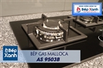 Bếp gas âm 3 vùng nấu Malloca AS 9503B/ Màu đen