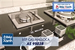 Bếp gas âm 3 vùng nấu Malloca AS 9503B/ Màu đen