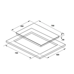 Bếp từ đôi Hafele HC-I752B 536.61.787