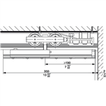 Bộ Các Thành Phần Hawa Junior 160/B Hafele 941.60.002