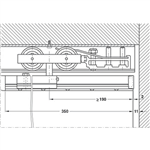 Bộ Các Thành Phần Hawa Junior 160/B Hafele 941.60.002