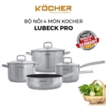 Bộ nồi 4 món Kocher LUBECK PRO