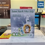 Bộ sản phẩm Malloca làm sạch nhà bếp