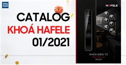 Catalogue Khoá Điện Tử Hafele 2021