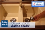 Chậu đá Malloca Bianco K-50062 / Màu kem / Phủ nano kháng khuẩn