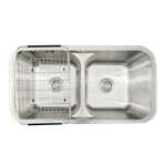 Chậu Rửa Chén 2 Hộc Undermount sink Konox KN8246DUA