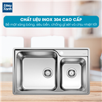 Chậu rửa chén Blanco – LEMIS XL 8-IF 570.27.189