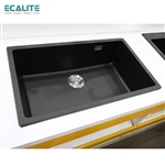 Chậu rửa chén đá Granite 1 hộc lớn 1A-Series Ecalite EGS-6001.7545B