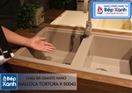 Chậu đá Malloca Tortora K-50043 / Màu đất / Phủ nano kháng khuẩn