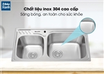 Chậu rửa chén Inox Malloca MS 1003 New