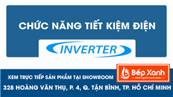 Chức năng Inverter trong bếp từ hoạt động như thế nào?