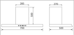 Máy Hút Mùi Cao Cấp Canzy – CZ B07 Made in China