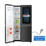 Tủ lạnh LG Inverter 601 lít Side By Side InstaView Door-in-Door GR-X247MC (trưng bày) Tủ lạnh LG Inverter 601 lít Side By Side InstaView Door-in-Door GR-X247MC (trưng bày)