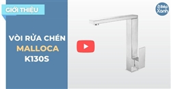 BepXANH.com | Giới Thiệu Vòi Rửa Chén Malloca K130-S - Vuông Vắn Tuyệt Đẹp