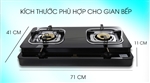 Bếp ga dương Electrolux ETG727GKR