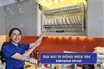 Kệ Bát Di Động Inox Mờ Cao Cấp Eurogold EVI160