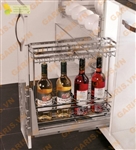 Giá Chai Lọ Dao Thớt Inox Nan Vuông Garis BC02.200C Giá Chai Lọ Dao Thớt Inox Nan Vuông Garis BC02.200C