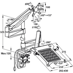 Giá Đỡ Màn Hình Máy Tính Hafele 818.70.940