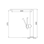 Vòi Rửa Chén Malloca K061-SS / Vòi Inox 304