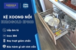 Kệ Xoong Nồi Inox Mờ Cao Cấp Eurogold EP80B