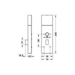 Khóa điện tử Hafele 917.63.011