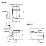 Bàn Cầu Neorest ToTo CW992VA/TCF992WA/T53P100VR