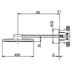 Bát Sen Gắn Tường ToTo TBW01005B/TBN01002B