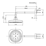 Bát Sen Gắn Tường ToTo TBW02003A