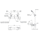 Bộ Sen Tắm Nhiệt Độ ToTo TBV03431V/TBW02017A