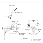 Bộ Sen Tắm Nóng Lạnh ToTo TBG03302V/TBW03002B
