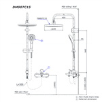 Sen Cây ToTo DM907C1S/TBG04302V/DGH108ZR
