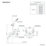 Sen Tắm Nóng Lạnh TOTO TBS04302V