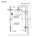 Sen Cây ToTo DM907CS/TBS03302V/DGH108ZR