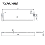 Thanh Vắt Khăn ToTo TX701ARS