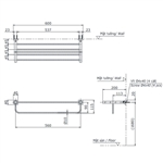 Thanh Vắt Khăn ToTo YTS408BV